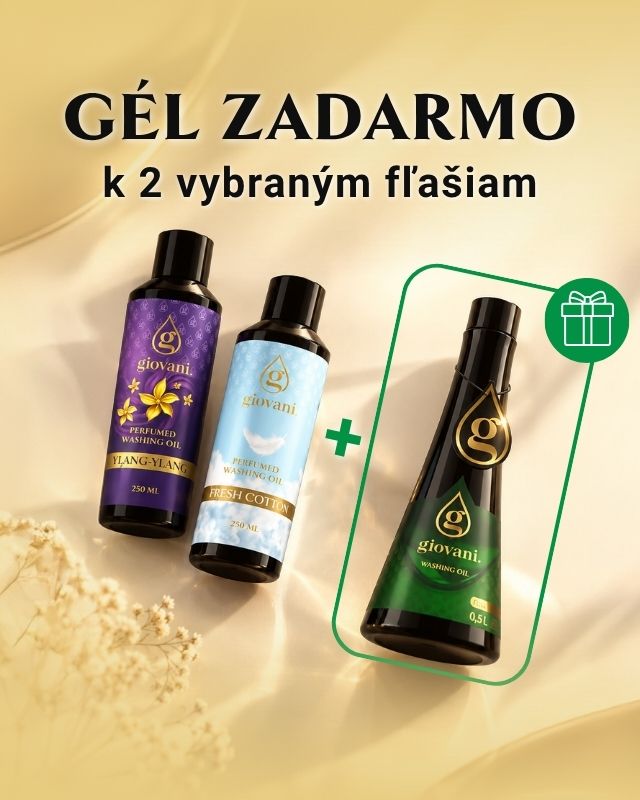 Výhodný balíček: parfum na pranie a prací gél