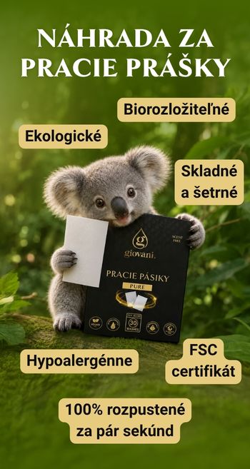 Pásiky na pranie ako ekologická náhrada prášku
