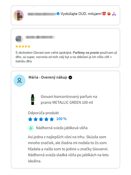 Recenzia zákazníka Giovani 4