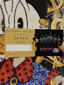 Darčekový kupón na 30€