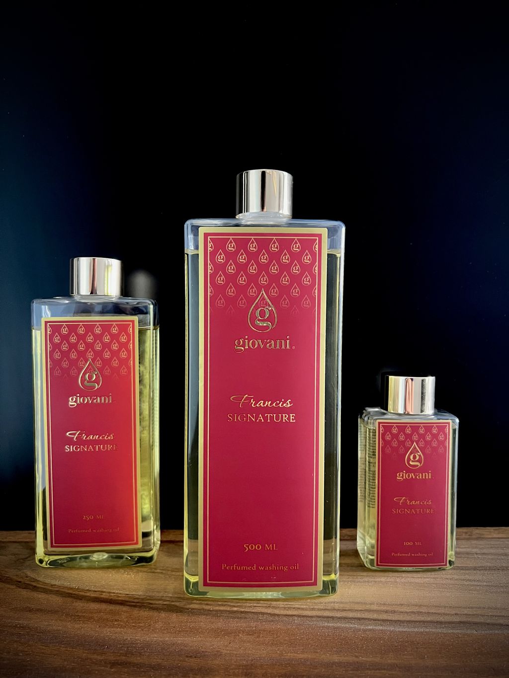 Parfum do prania s vôňou Baccarat Giovani Francis Signature