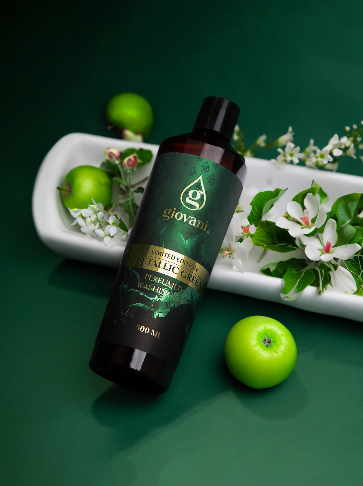 Zelený parfem na pranie Giovani Metallic Green