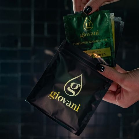 sada vzoriek parfémov na pranie Giovani