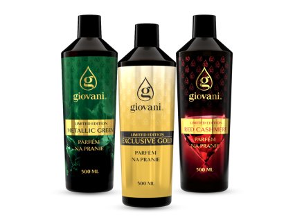 Výhodný balíček vôní na pranie Giovani LIMITED EDITION 500 ml