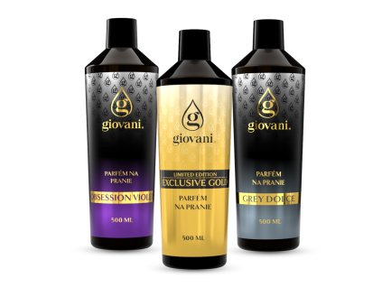 Výhodný balíček parfémov na pranie Giovani GOLD TOUCH 500 ml