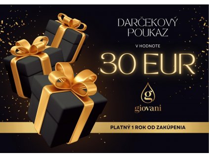 darčekový poukaz Giovani