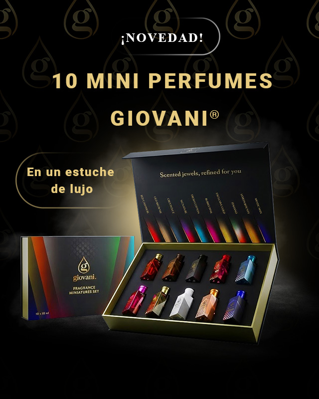 Set de regalo de mini perfumes Giovani