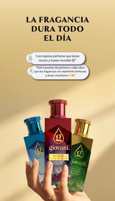 Perfumes Giovani de larga duración