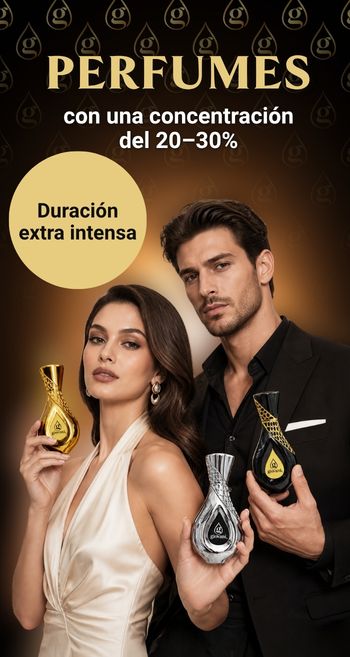 Perfumes Giovani con alta concentración de fragancia