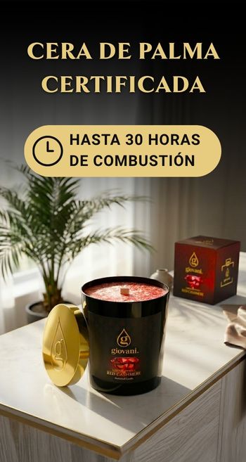 Vela de cera de palma certificada