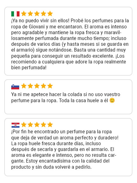 Opinión de un cliente de Giovani 1