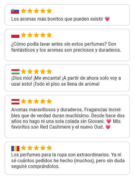 Opinión de un cliente de Giovani 3