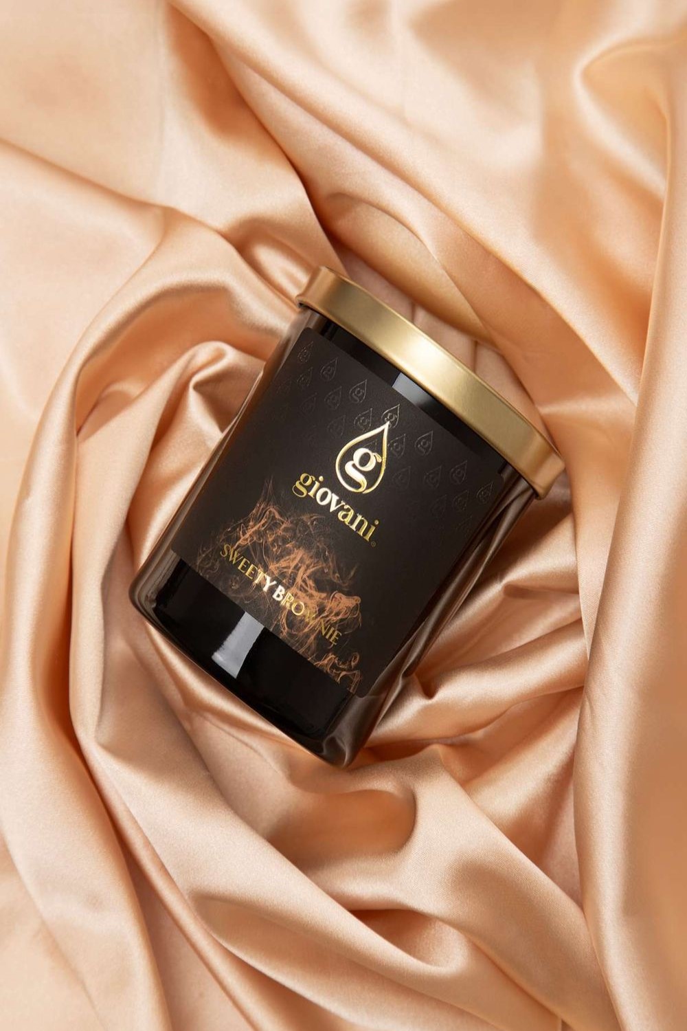 Vela decorativa para ambiente elegante SWEETY BROWNIE