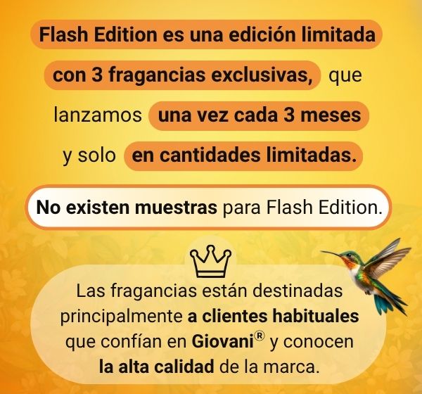 Giovani MANDARIN WOOD Perfume de lujo para la colada