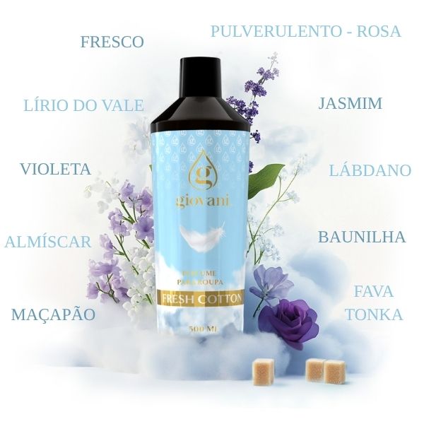 FRESH COTTON Fragancia exclusiva para colada Giovani