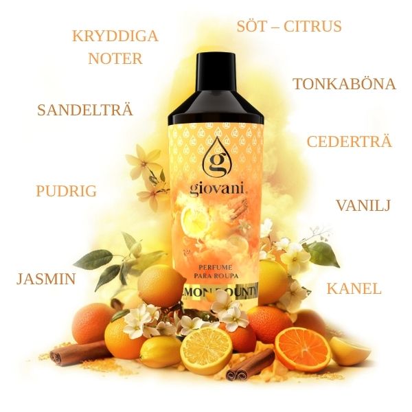 Aroma envolvente para la ropa LEMON BOUNTY