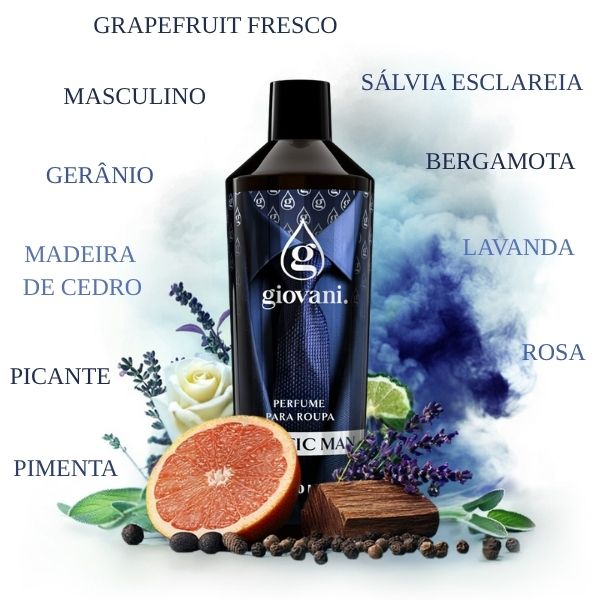 MYSTIC MAN Perfume elegante de larga duración