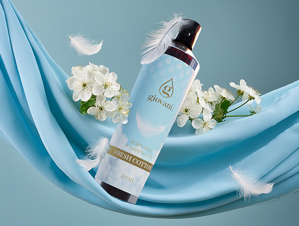 Giovani Fragancia refinada para lavadora FRESH COTTON