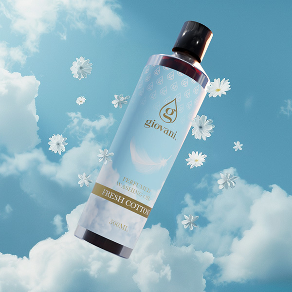 Perfume Giovani premium para lavadora FRESH COTTON