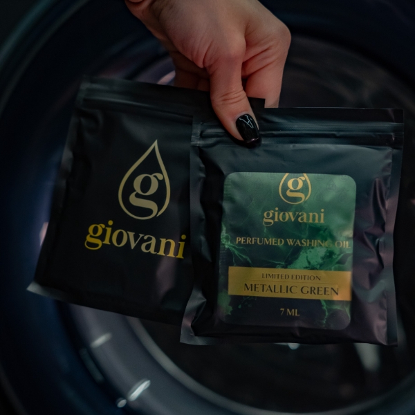 Muestras de aceite perfumado para ropa Giovani