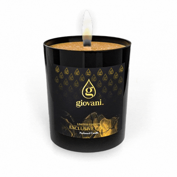 Giovani Geparfumeerde kaars EXCLUSIVE GOLD