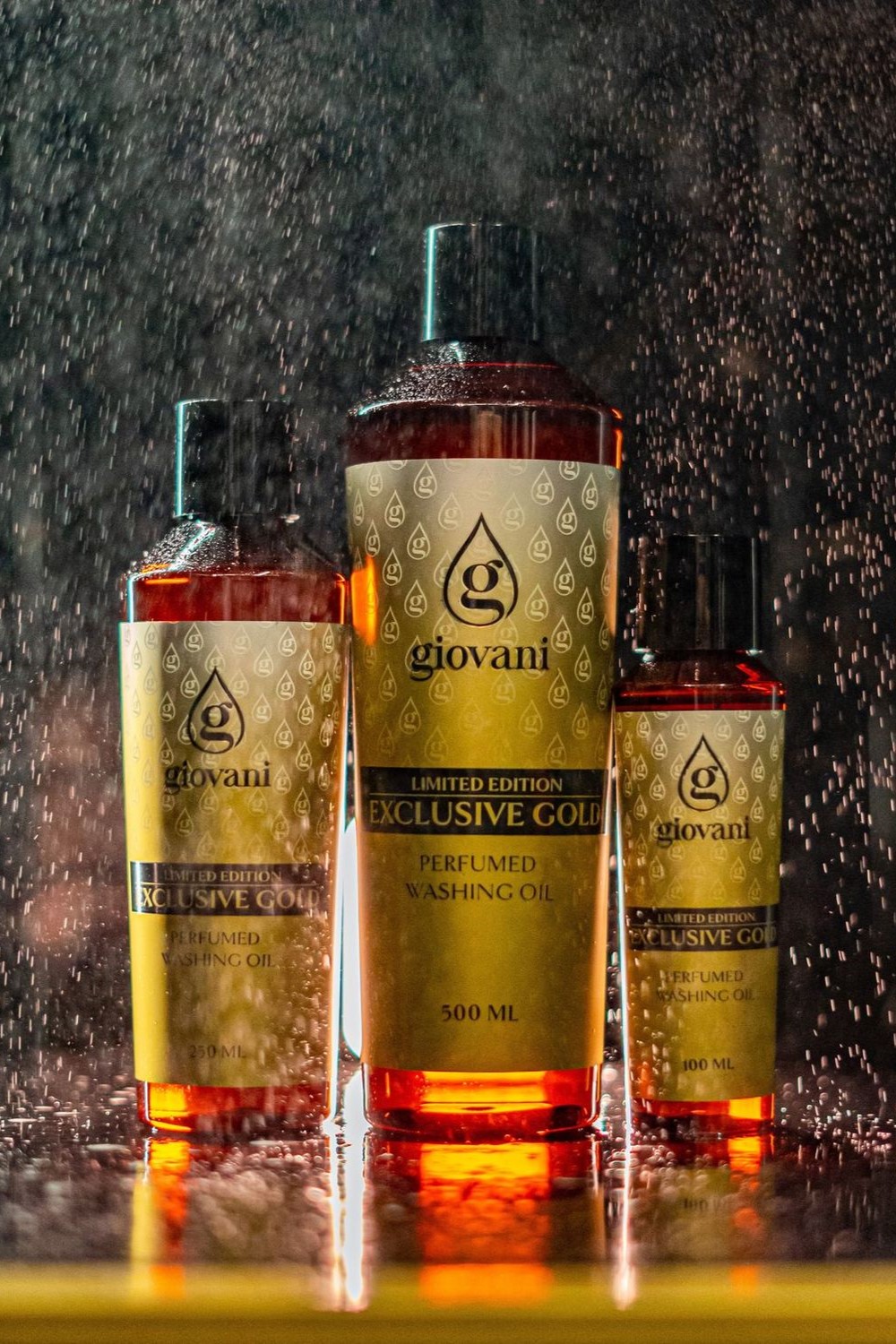 Geparfumeerde wasolie EXCLUSIVE GOLD