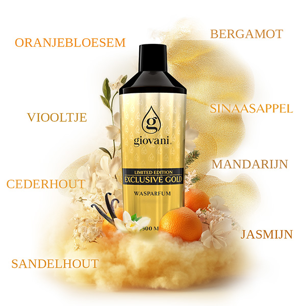 Ingrediënten van de geur EXCLUSIVE GOLD