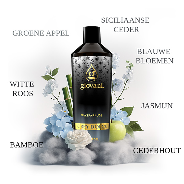 Ingrediënten van de geur GREY DOLCE