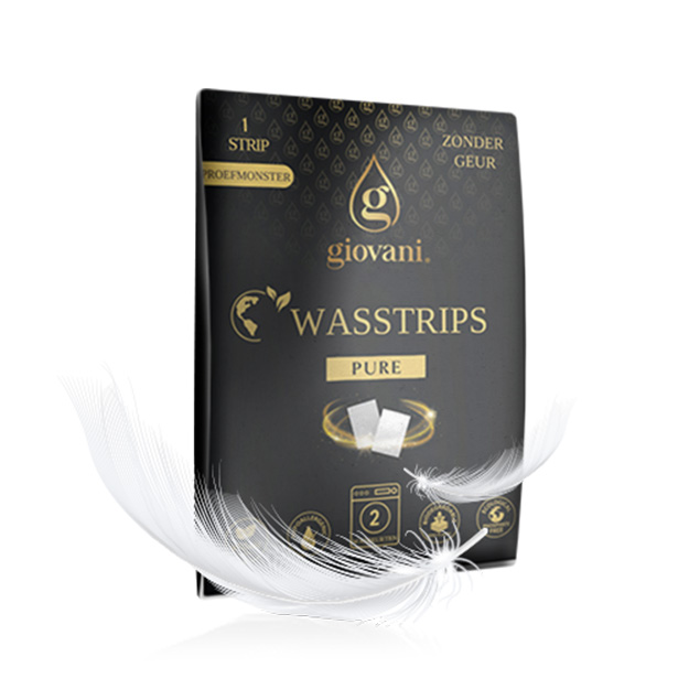 Zachte wasstrips – Proefmonster