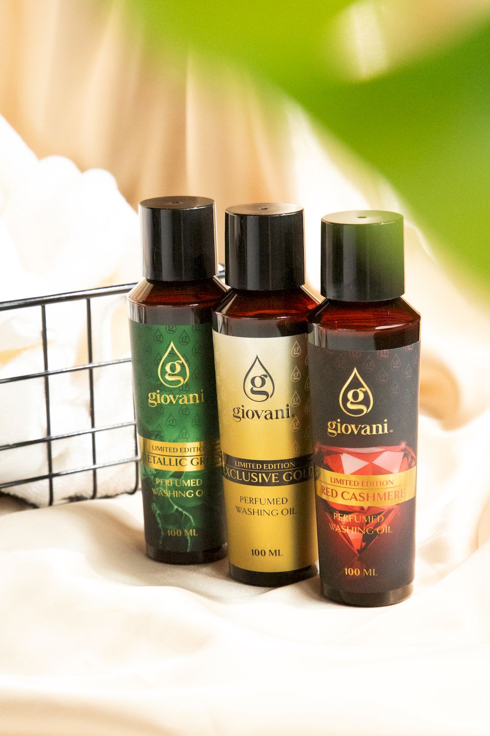 Giovani LIMITED EDITION - Luxe pakket wasoliën