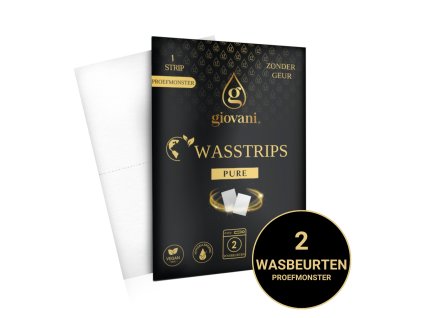 Wasstrips – Proefmonster