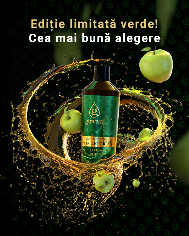 Parfum de rufe METALLIC GREEN