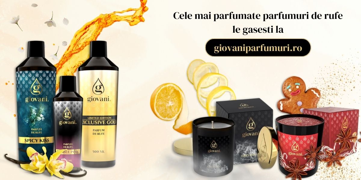 Lumanari si parfumuri de rufe Giovani