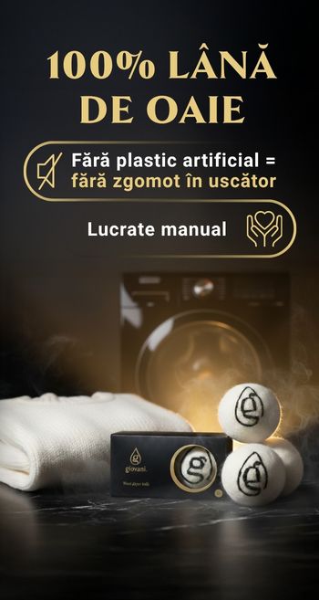 Bile de uscare din 100% lână de oaie