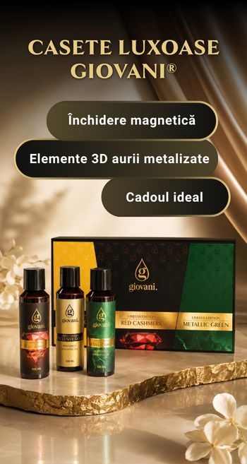 Cutii cadou de lux cu parfumuri pentru rufe Giovani