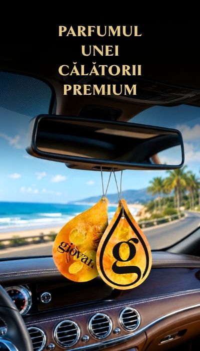 Odorizant auto Giovani cu parfum premium