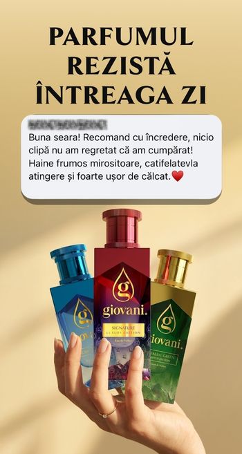 Parfumuri Giovani cu aromă de lungă durată