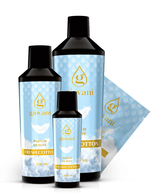 noul parfum de rufe FRESH COTTON