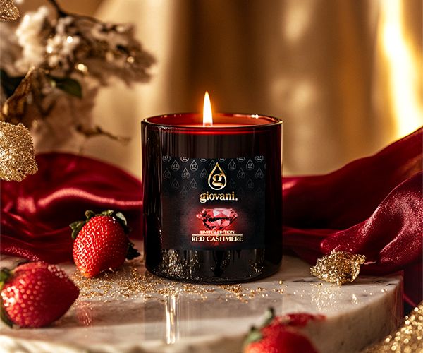 Lumanari parfumate de lux RED CASHMERE