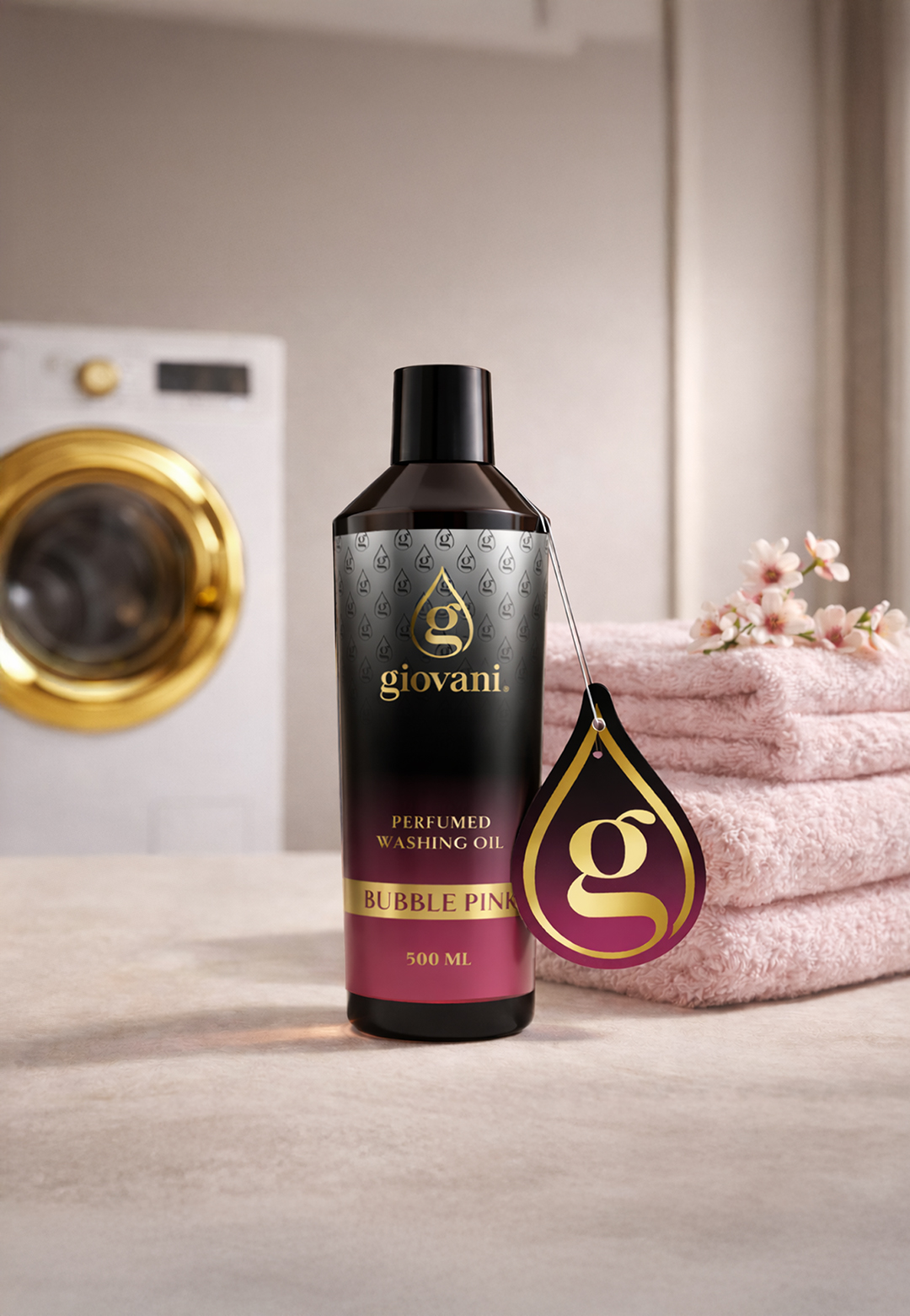 Etichetă aromatică BUBBLE PINK de la Giovani