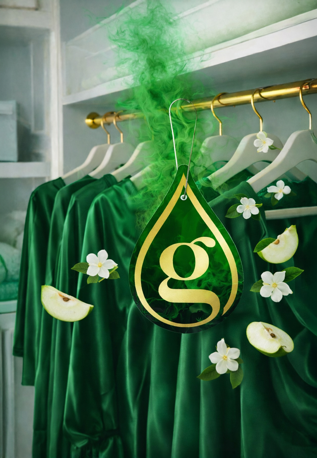 Etichetă parfumată Giovani METALLIC GREEN