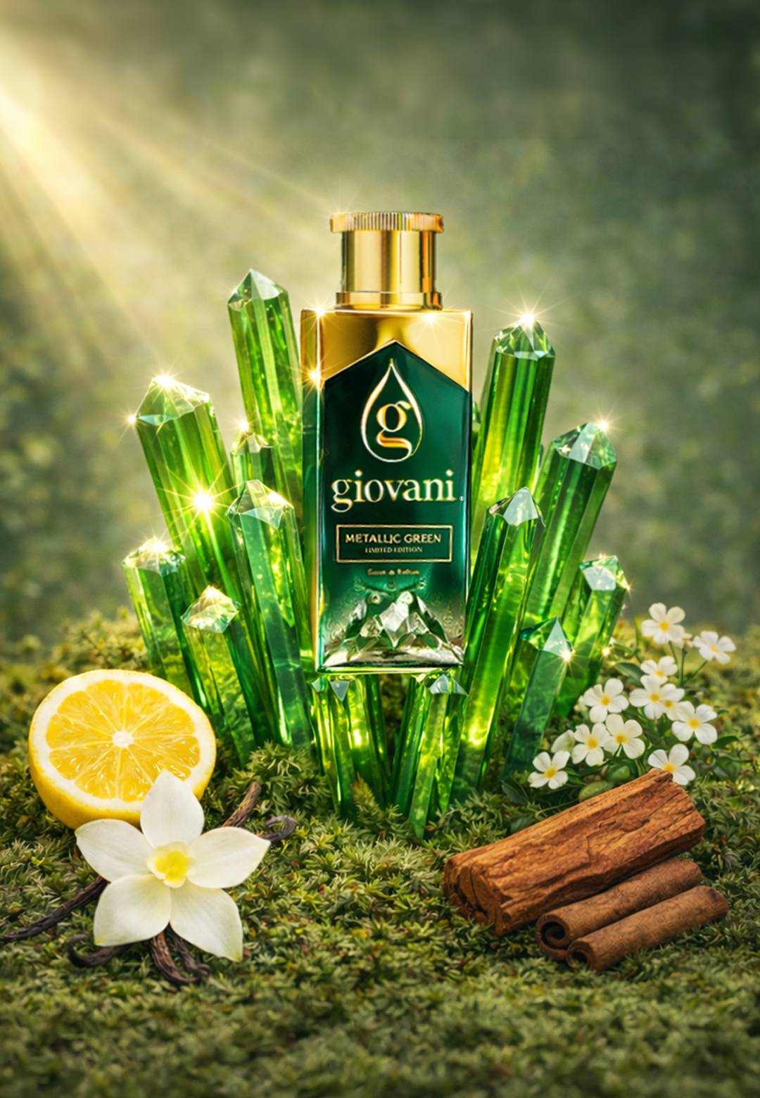 Metallic Green parfum de lux