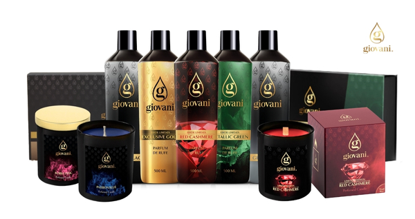 Set cadou de 6 parfumuri de rufe Giovani