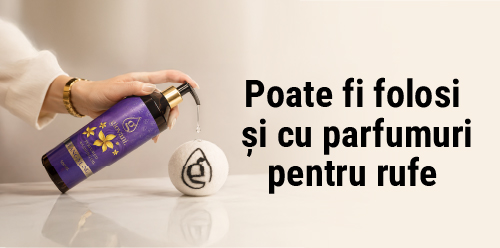 Parfumul de rufe Giovani și bilele din lână