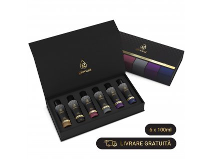 Set cadou de 6 parfumuri pentru rufe Giovani