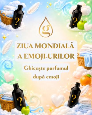 🌍✨ Astăzi este Ziua Mondială a Emoji-urilor! 🎉 Puteți ghici aroma parfumului nostru de rufe doar după câteva emoji? 🤔🌸🫧...