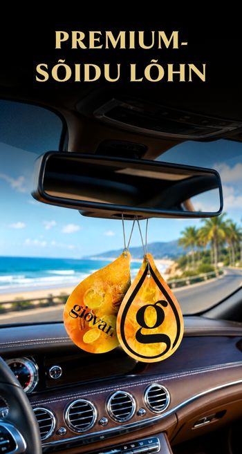 Giovani auto lõhnastaja premium-lõhnaga