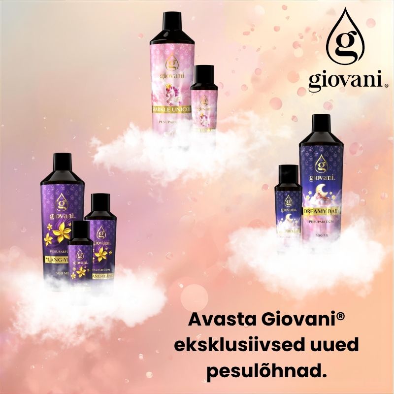 Eksklusiivsed esmaklassilised Giovani pesulõhnad