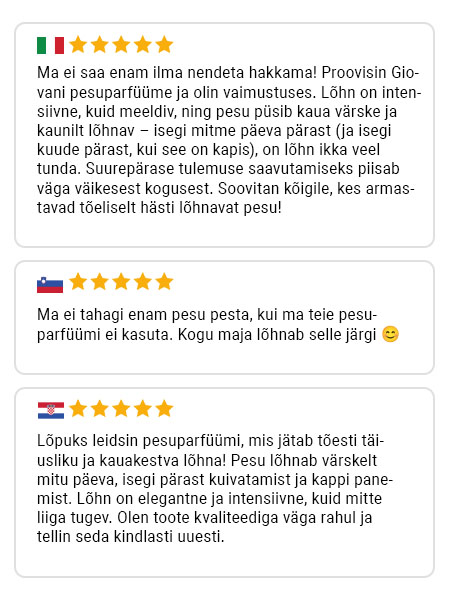 Giovani kliendiarvustus 1