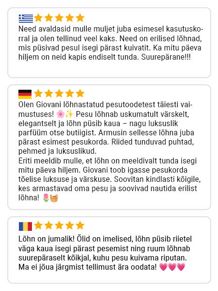 Giovani kliendiarvustus 5